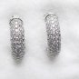 Diamond Hoop Earrings 1