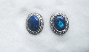 Opal Earrings