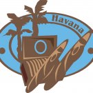 Havanna Passport Style Wall Graphic
