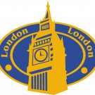 London Passport Style Wall Graphic
