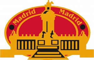 Madrid Passport Style Wall Graphic
