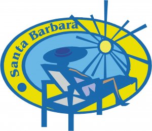 Santa Barbara Passport Style Wall Graphic