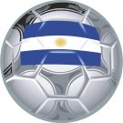 Argentina Soccer Ball Flag Wall Decal