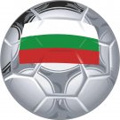 Bulgaria Soccer Ball Flag Wall Decal