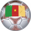 Cameroon Soccer Ball Flag Wall Decal
