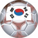 Korea Soccer Ball Flag Wall Decal