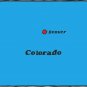 Colorado State Map Wall Decal