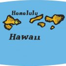 Hawaii State Map Wall Decal