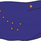 Alaska State Flag Wall Decal