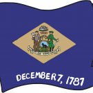 Delaware State Flag Wall Decal