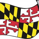 Maryland State Flag Wall Decal