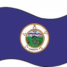 Minnesota State Flag Wall Decal