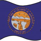 Nebraska State Flag Wall Decal