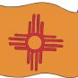 New Mexico State Flag Wall Decal