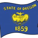 Oregon State Flag Wall Decal