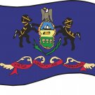 Pennsylvania State Flag Wall Decal
