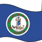 Virginia State Flag Wall Decal