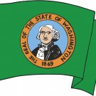 Washington State Flag Wall Decal