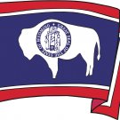 Wyoming State Flag Wall Decal
