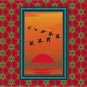 Geese Sunset Vector Art on Canvas