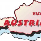 Austria Country Map Wall Decal