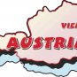 Austria Country Map Wall Decal