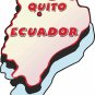 Ecuador Country Map Wall Decal
