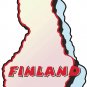 Finland Country Map Wall Decal
