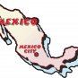 Mexico Country Map Wall Decal