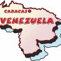 Venezuela Country Map Wall Decal
