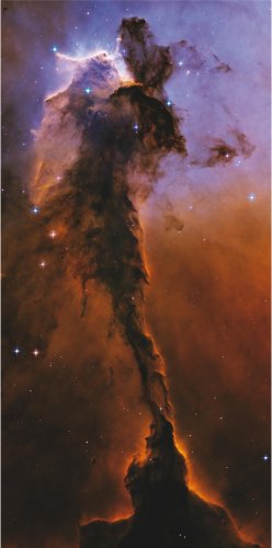 Eagle Nebula Hubble Image on Canvas