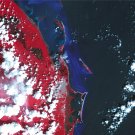Cancun Earth As Art on Canvas