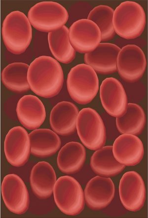 Bloodcells Pattern Wall Decal