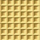 Waffle Pattern Wall Decal