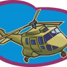 Helicopter Wall Decal