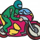 Motorcycle Wall Decal