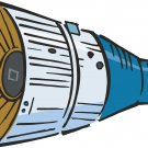 Space Capsule Wall Decal