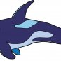 Orca Whale Wall Decal