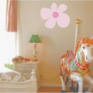 Pink Flower Wall Decal