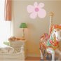 Pink Flower Wall Decal