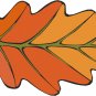 Orange Leaf Wall Decal