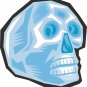 Gem Skull Blue Wall Decal