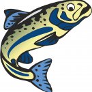 Trout Blue Wall Decal