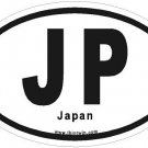 Japan Oval Car Sticker