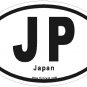 Japan Oval Car Sticker