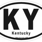 Kentucky Oval Car Sticker