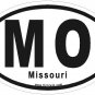 Missouri Oval Car Sticker