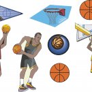 Basketball Wall Decal Assortment Packs