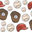 Baseballs and Gloves Wall Decal Assortment Packs