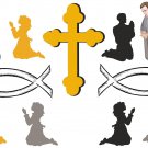 Catholic Wall Decal Assortment Packs